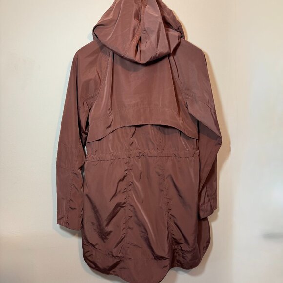 Athleta Jacket Women's Drip Drop Rain Jacket in Hearth Rose, Size S - Picture 6 of 6